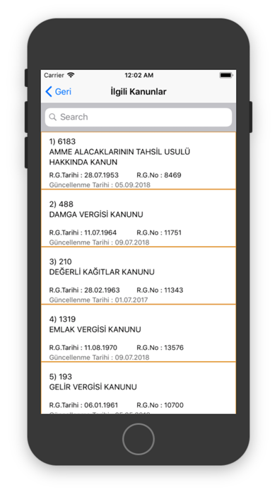 Temel Vergi Mevzuatı Screenshot