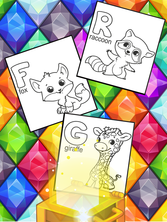 Screenshot #4 pour Livre de coloriage animaux ABC