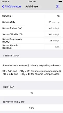 MediMath Medical Calculator iPhone image 3