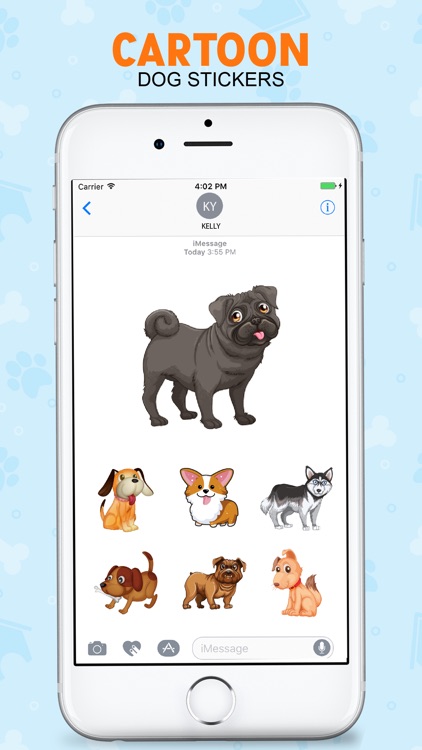 The Cartoon Dog Stickers