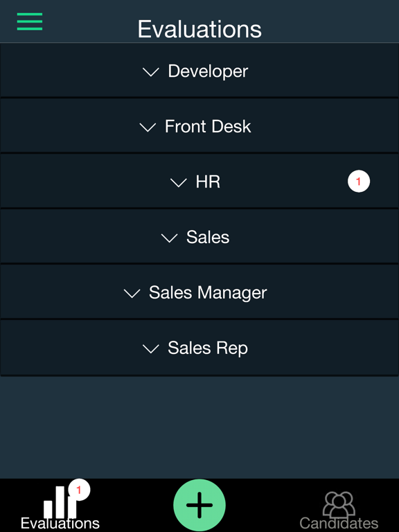 Udex Mobile HR Platform iPad screenshot 5 - Business app
