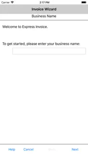 express invoice invoicing iphone screenshot 2
