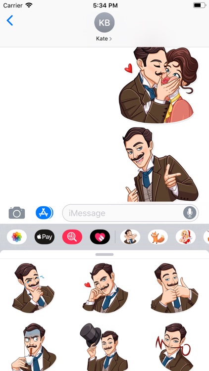 Awkward Gentleman Sticker Pack