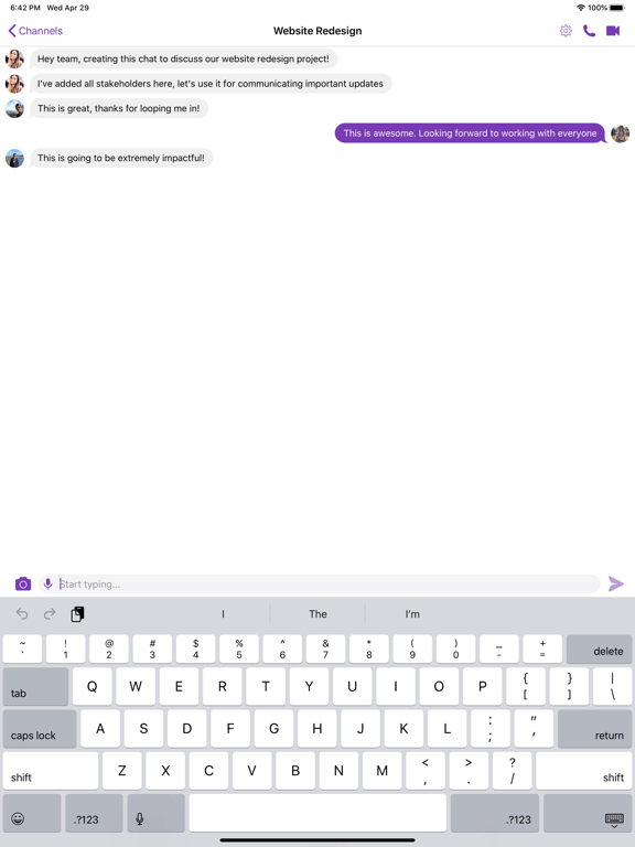 Screenshot #6 pour Remote Team