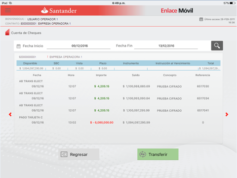 Enlace Móvil (Tabletas) screenshot 4