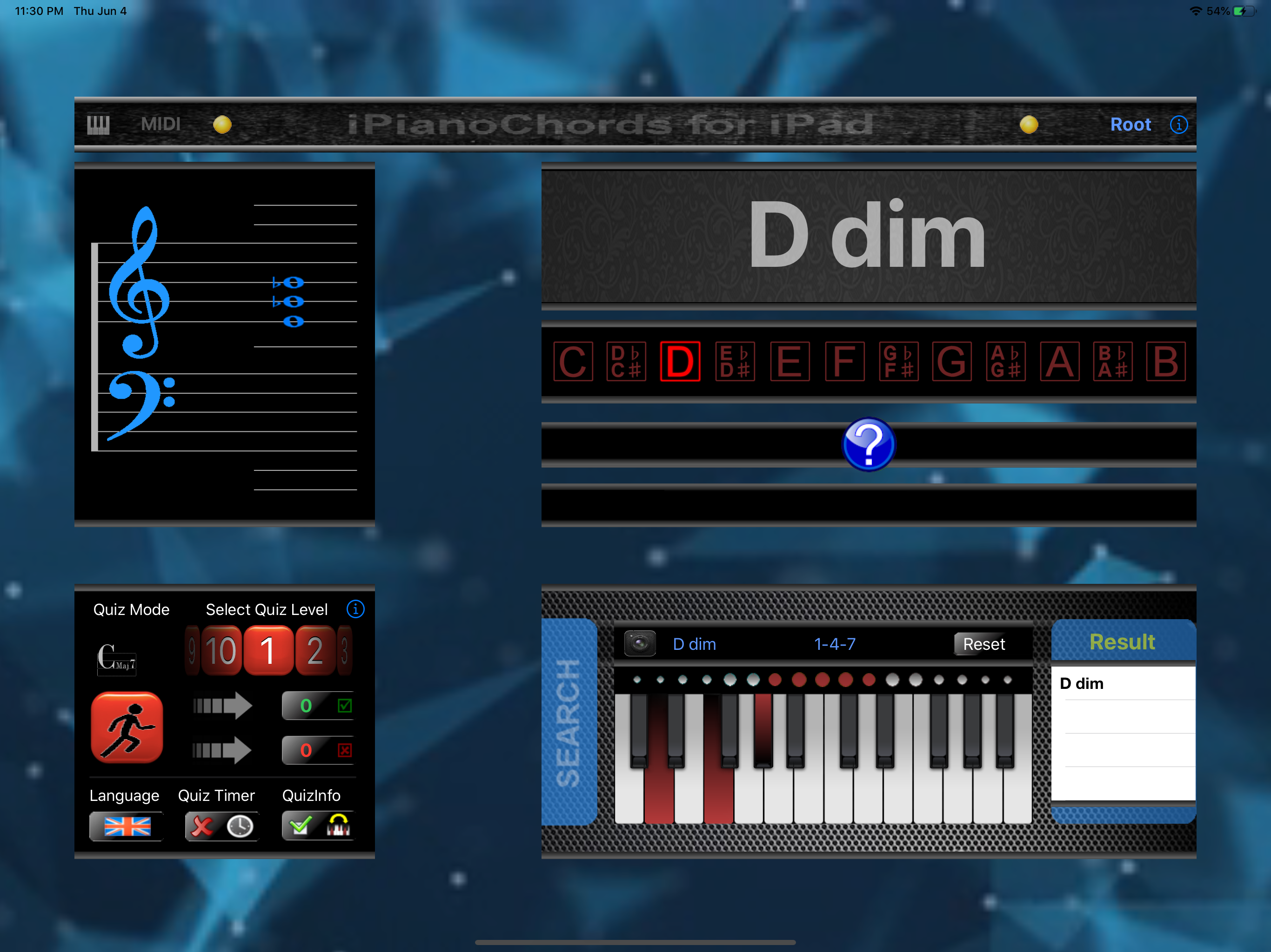 iPiano Chords HD screenshot 5