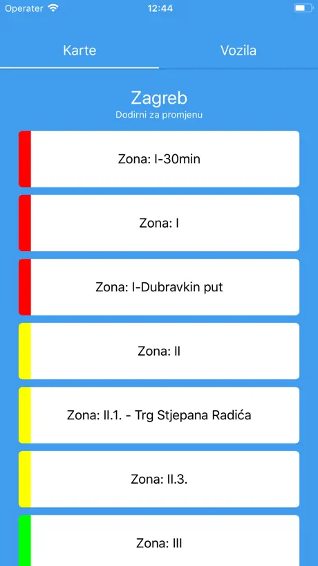 Parking Croatia