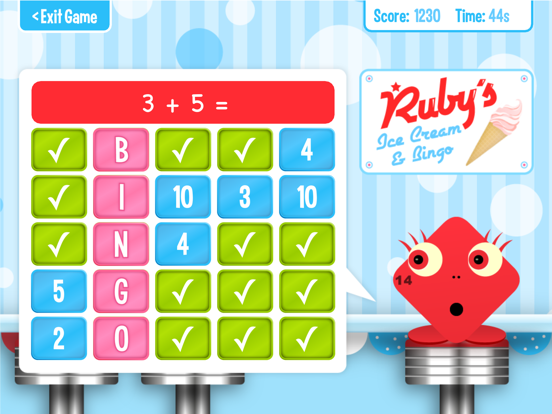 Screenshot #4 pour Squeebles Maths Bingo