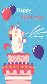 birthday card maker iphone screenshot 1