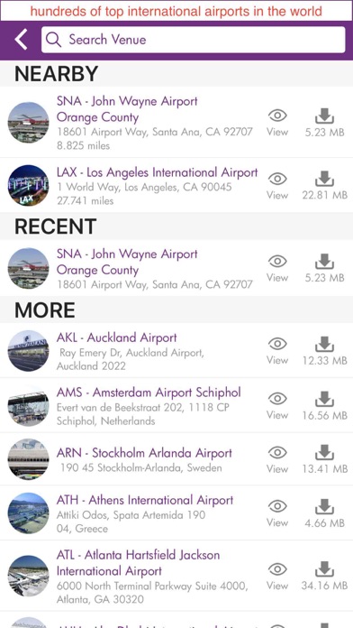 Screenshot #2 pour AtAirports - airport maps