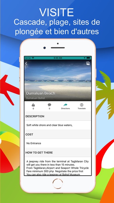Screenshot #2 pour Voici BOHOL, voyage aux Philip
