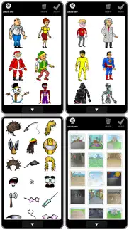 comic puppets lite iphone resimleri 4