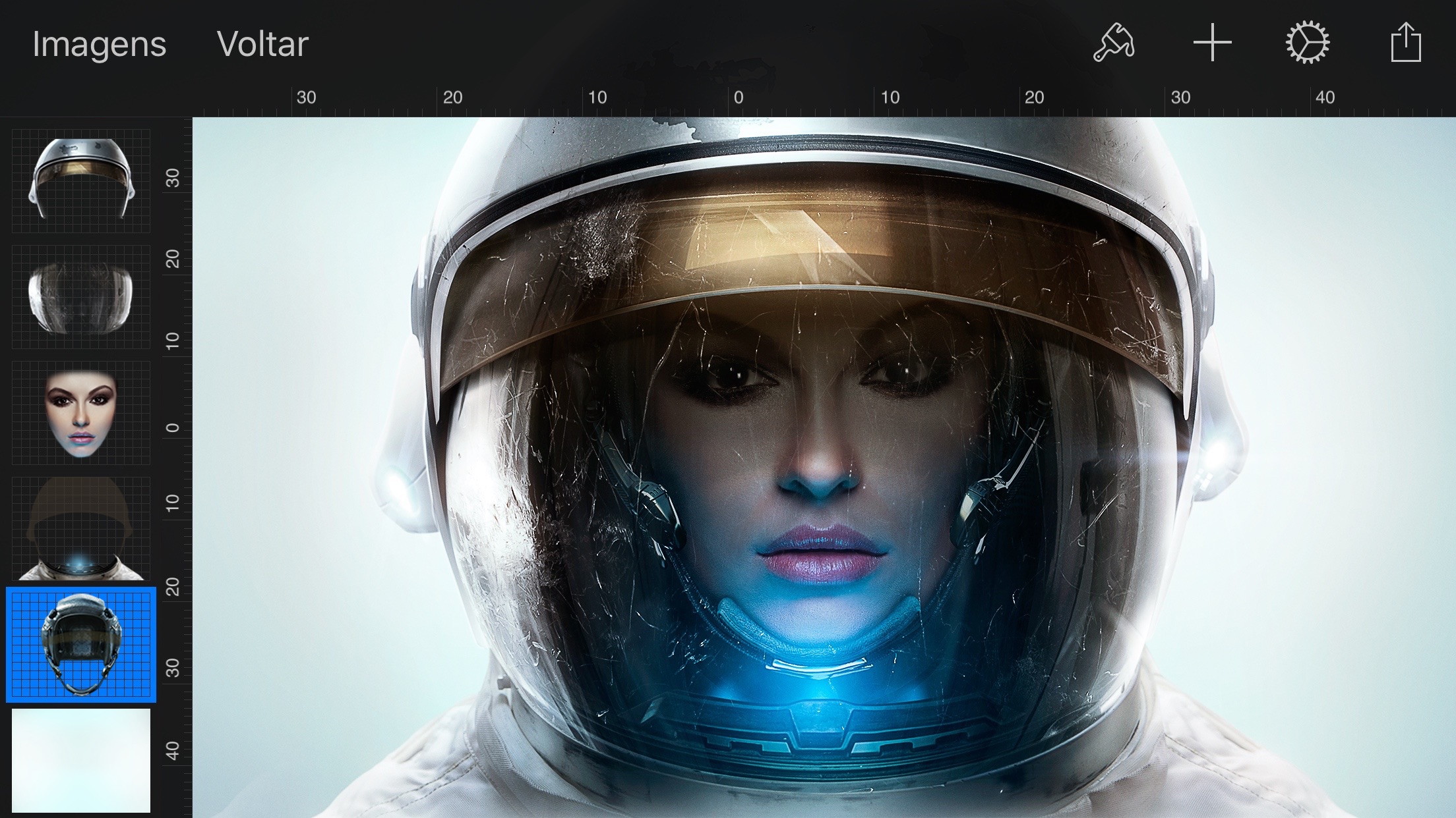 Screenshot do app Pixelmator