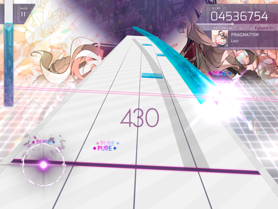 Arcaea на iPad