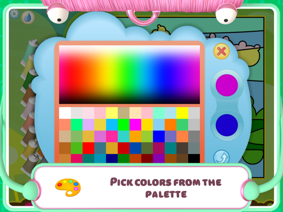 Color by Numbers - Animals iPad screenshot 8 - Games app