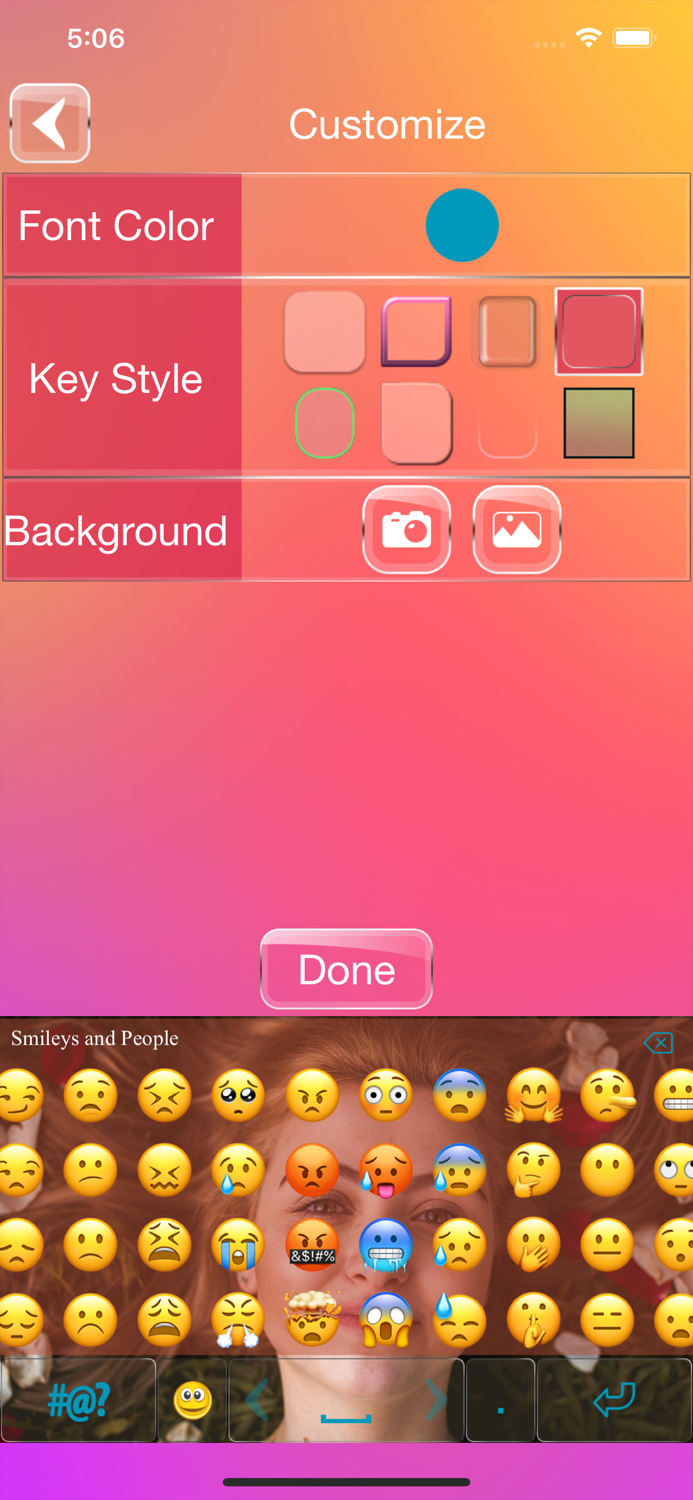 My Photo Emoji Keyboard