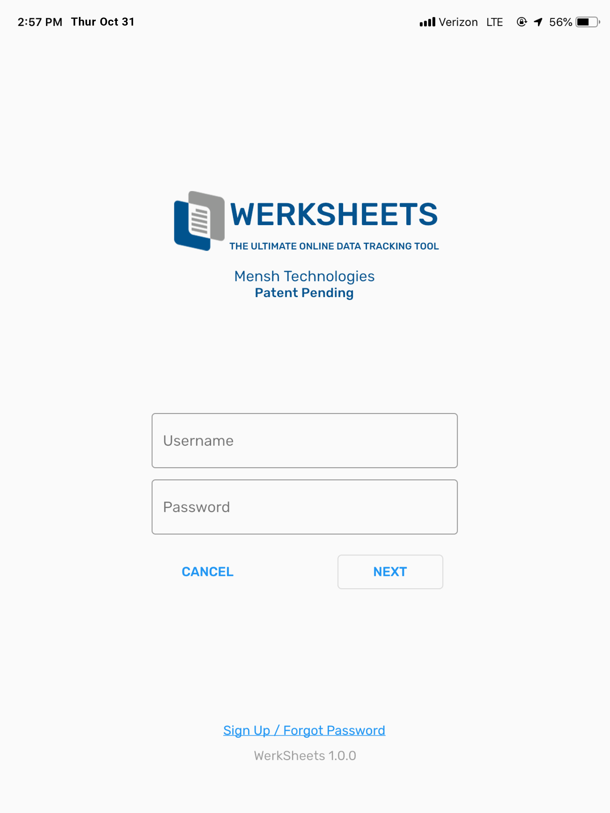 WerkSheets: Data Management