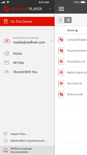 Wolfram Player iPhone-skjermbilde 5