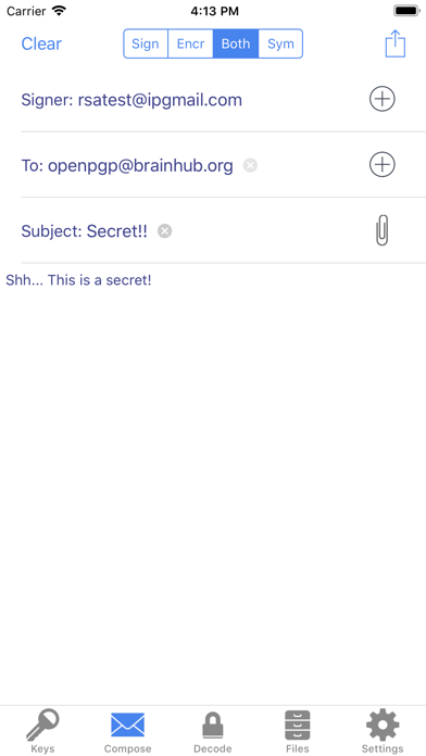 iPGMail Screenshot 4