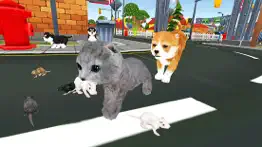 kitten cat craft vs dog 3d sim iphone screenshot 1