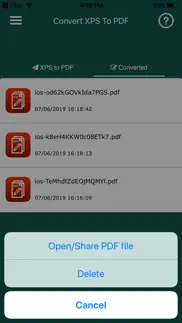 convert xps to pdf iphone screenshot 4