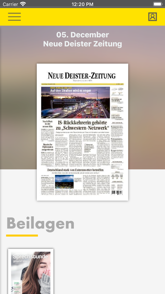Neue Deister-Zeitung E-Paper - 5.4.3 - (iOS)