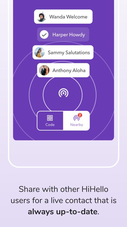 HiHello: Contact Exchange screenshot-5