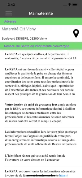 Game screenshot RSPA - CH Vichy apk