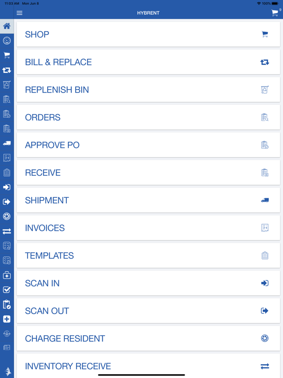 Hybrent iPad screenshot 5 - Productivity app