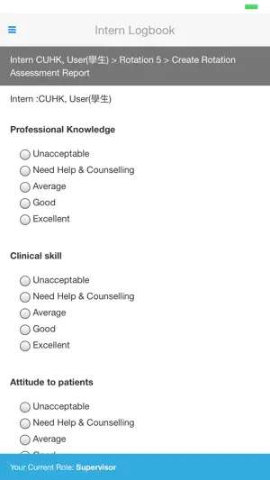 Med. Intern Logbook-Supervisor screenshot 4