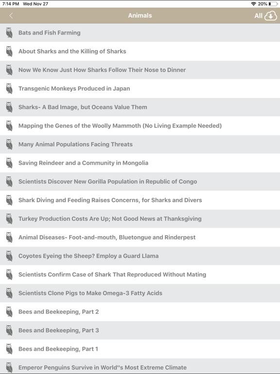 Screenshot #5 pour English Listening By Topics