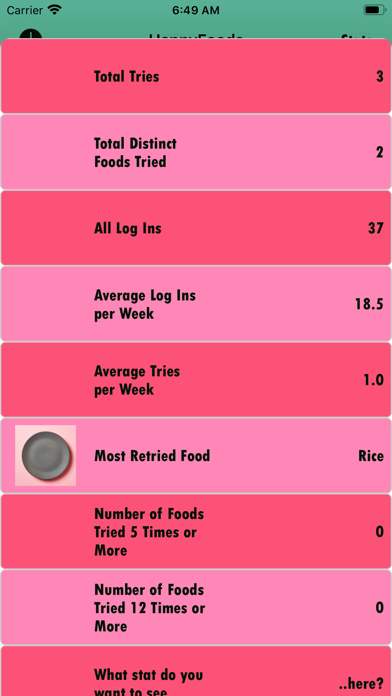 Happy Foods iPhone screenshot 7 - Health & Fitness app