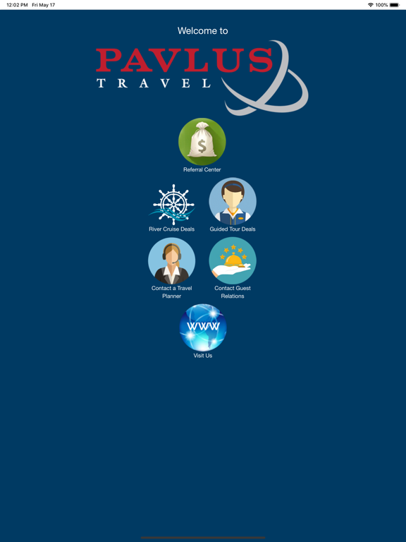 Pavlus Travel iPad screenshot 2 - Travel app