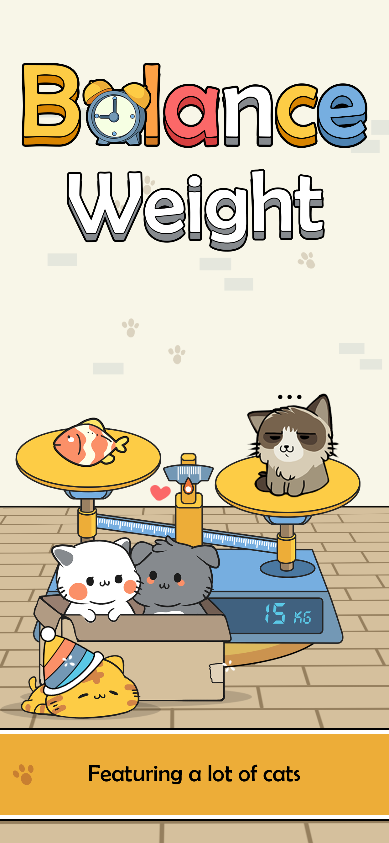 Balance Weight - Cat Puzzle screenshot 2