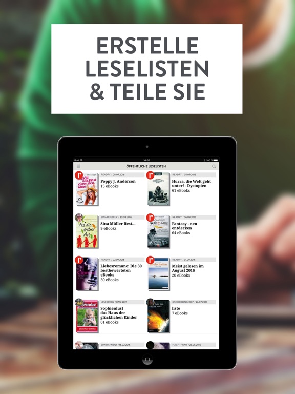 readfy: Die eBook Flatrate iPad screenshot 3