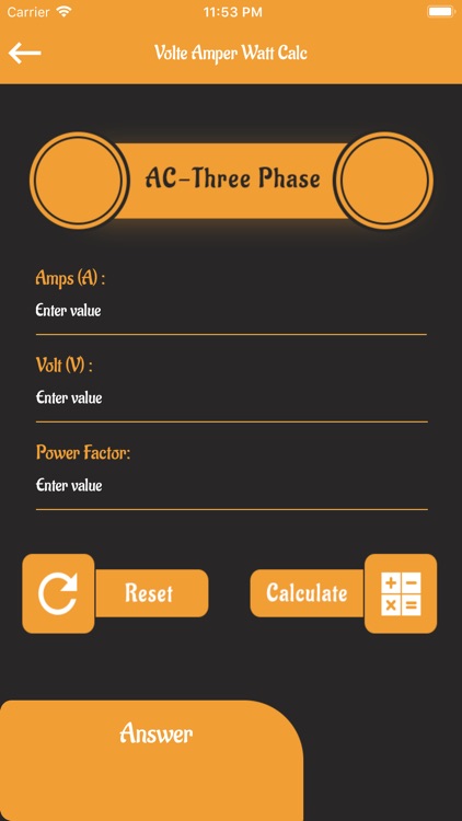 Volte Amper Waltt Calc screenshot-3