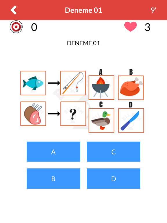 Screenshot #6 pour Bilsem Sınavı 1.Sınıf