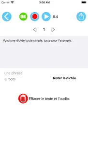 dictapp iPhone Captures Décran 1