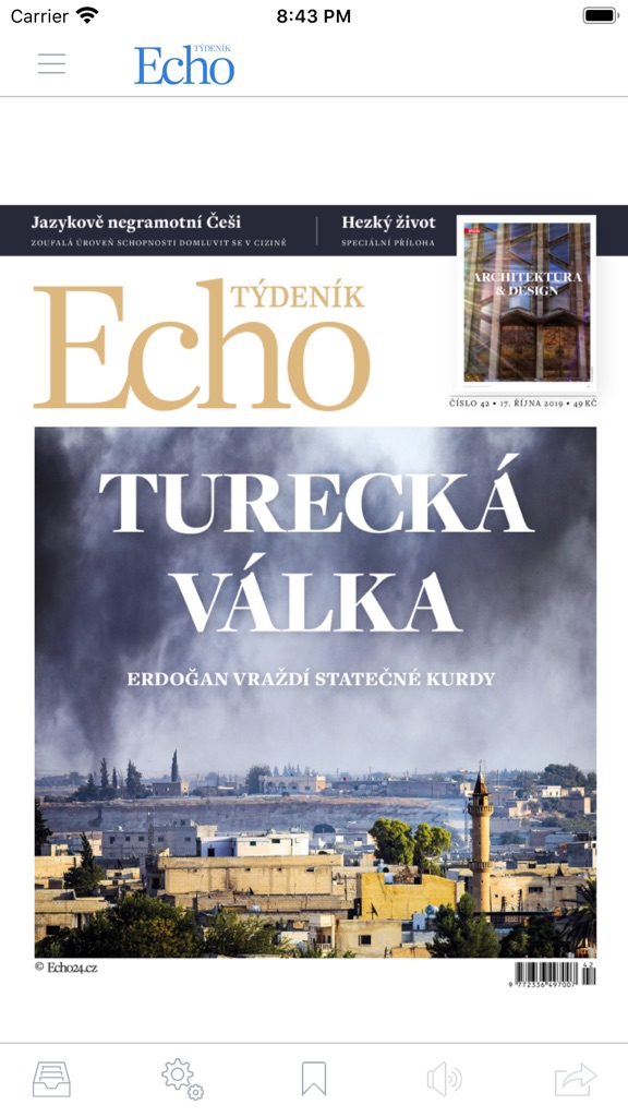 【图】Týdeník Echo(截图1) 【图】Týdeník Echo(截图1)