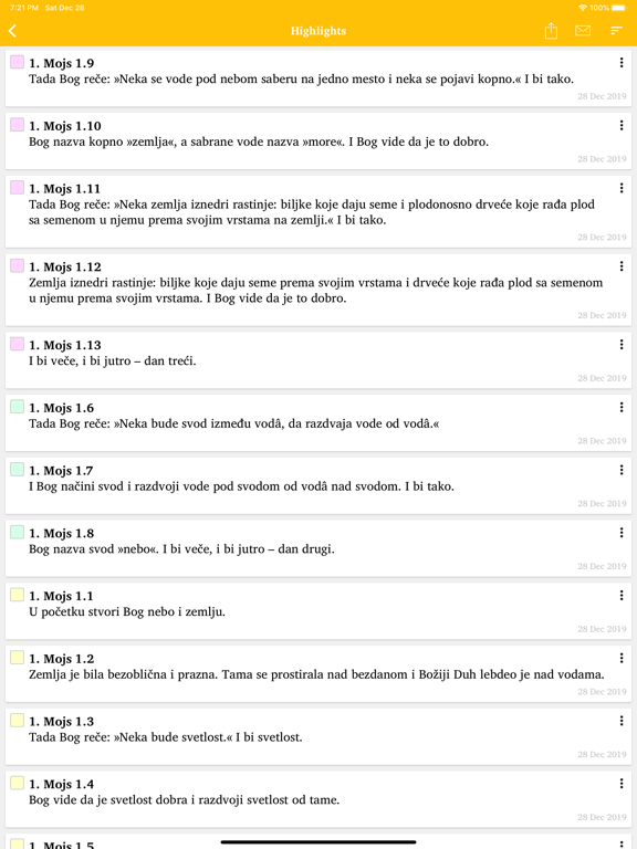 Biblija SSP iPad screenshot 5 - Book app