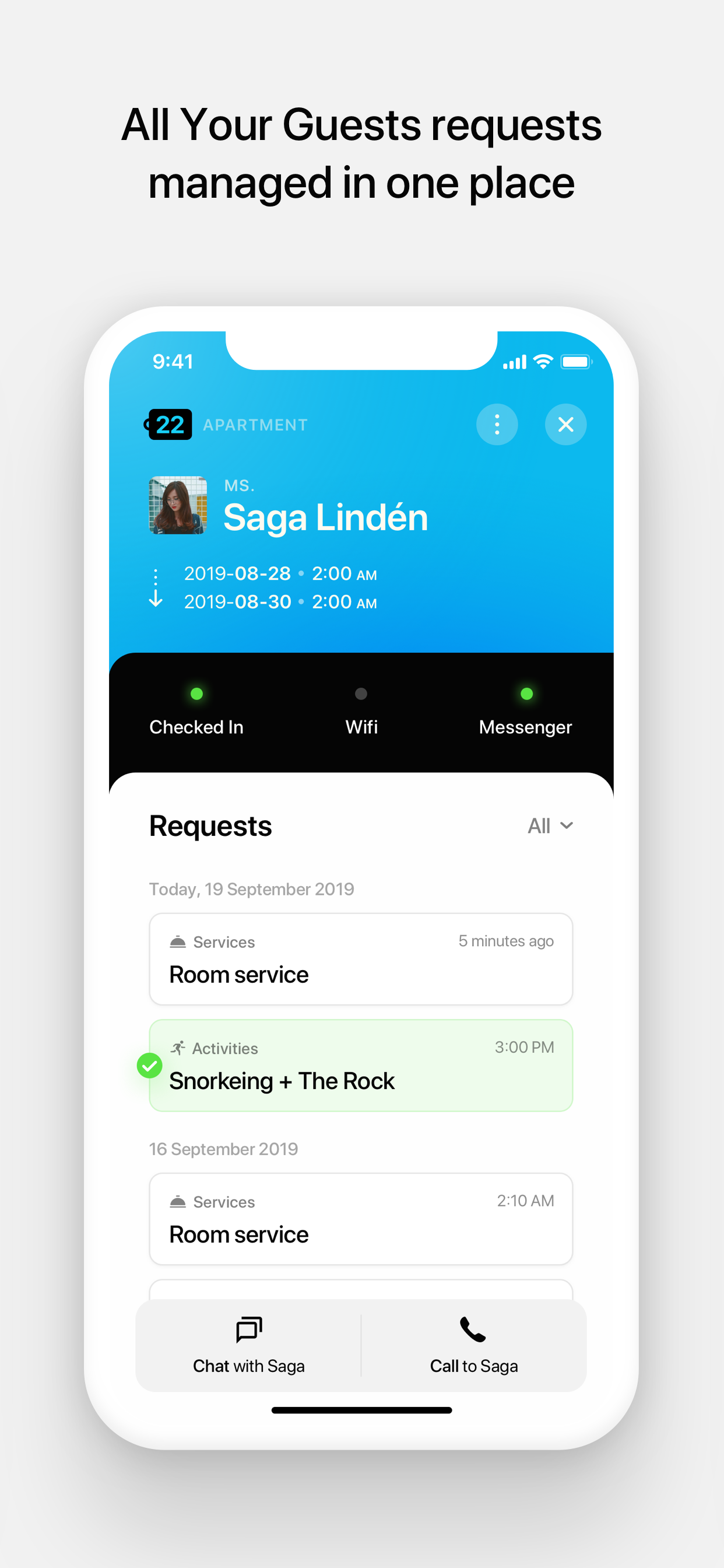 SmartHotel - Guest Engagement