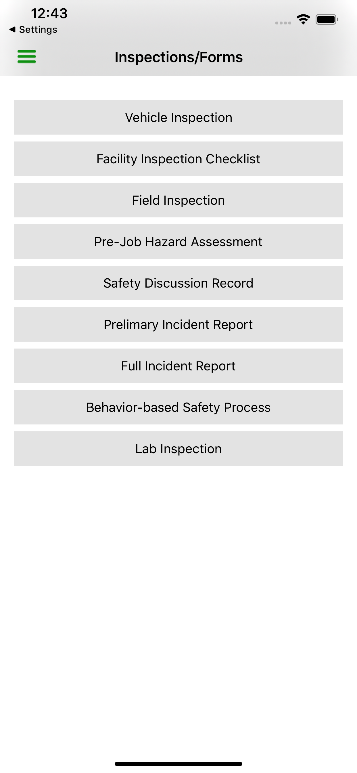 NCS HSE App