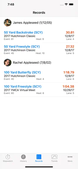 Game screenshot RaceKeeper Swim hack