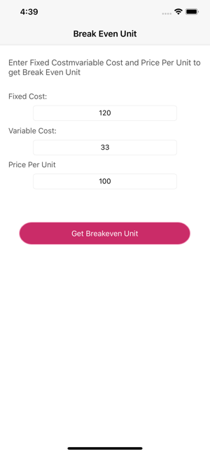 Get Break even point(圖6)-速報App