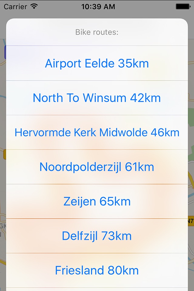 Groningen Cycling Map screenshot 4
