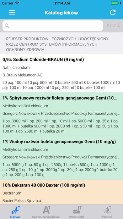 Apteczka Domowa Screenshot