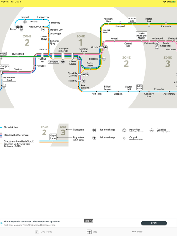 Station Boards - for Metrolink iPad screenshot 4 - Travel app