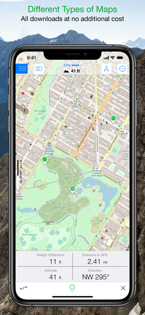 ‎Maps 3D PRO - Outdoor GPS Screenshot