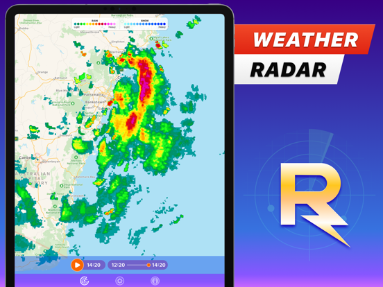 Screenshot #1 for RAIN RADAR - Live Weather Maps