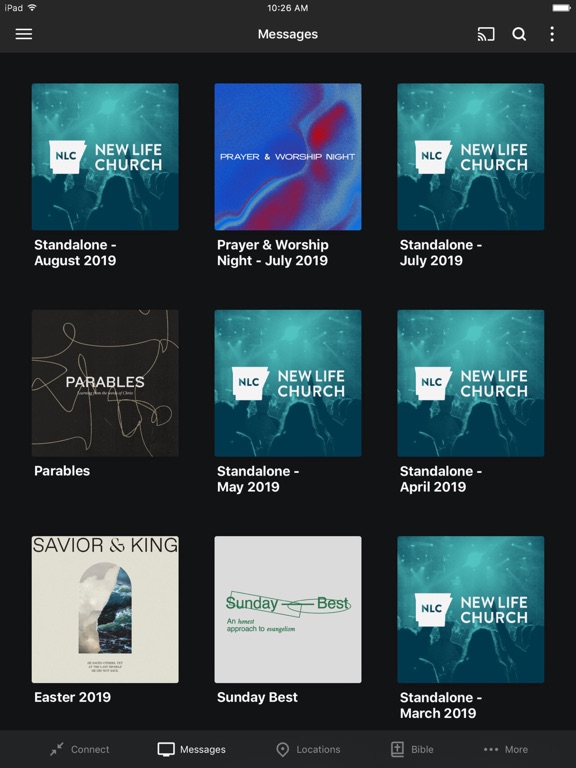 NLC iPad screenshot 2 - Lifestyle app